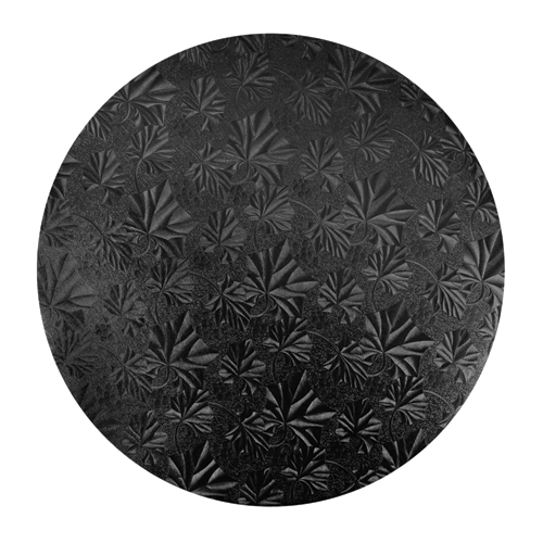 Generic packaging reference for Black foiled Masonite cake boards