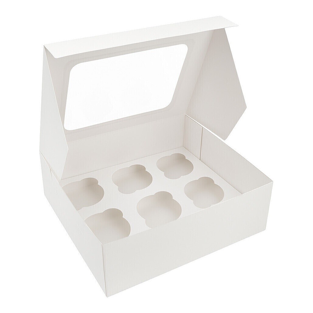 Generic packaging reference for 6-hole cupcake box